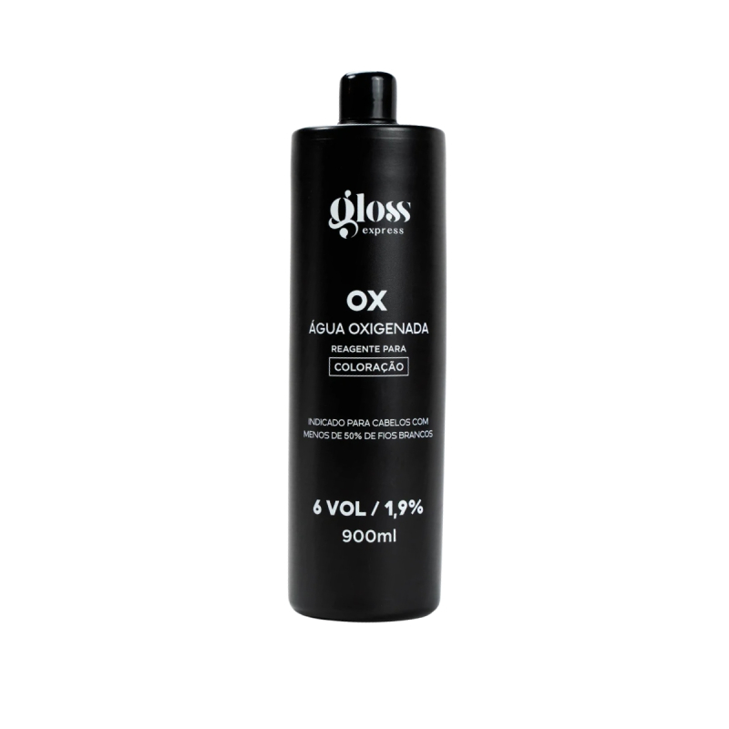 Gloss Express Água Oxigenada 6 Volumes 1,9% - 900ml | M2Beauty