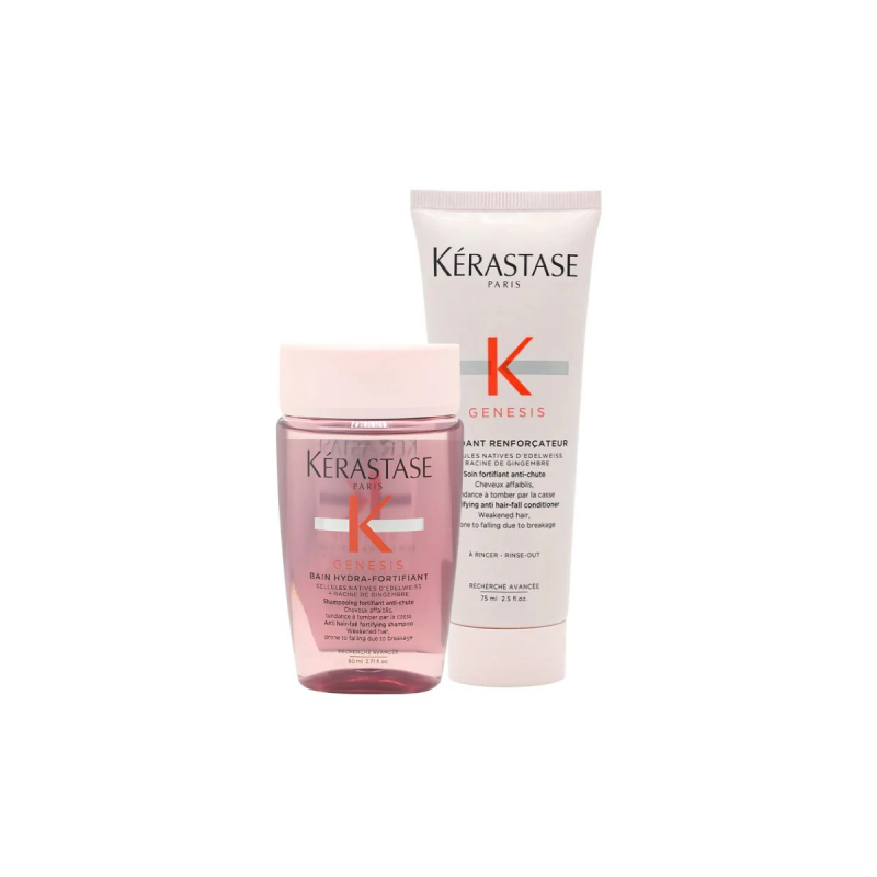 Kérastase Genesis Kit Bain Hydra Fortifiant 80ml + Fondant Renforçateur - Condicionador 75ml | M2Beauty