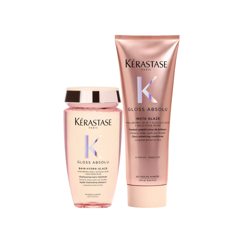 Kérastase Gloss Absolu Kit - Shampoo + Condicionador 250ml | M2Beauty
