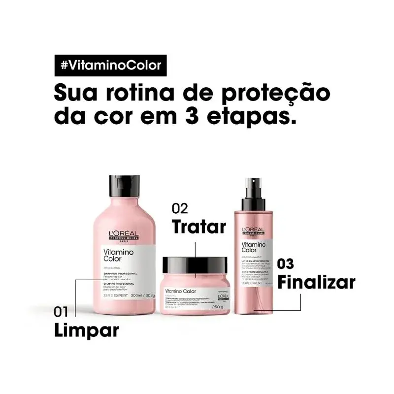 L'Oréal Professionnel Vitamino Color - Máscara Capilar 250ml | M2Beauty