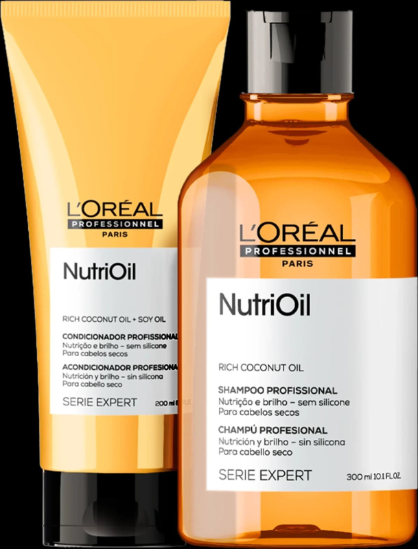 L'Oréal Professionnel NutriOil Kit - Shampoo 300ml + Condicionador 200ml | M2Beauty