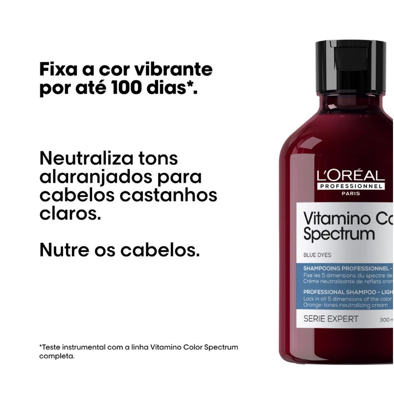 L'Oréal Professionnel Vitamino Color Spectrum Blue Dyes - Shampoo 300ml | M2Beauty