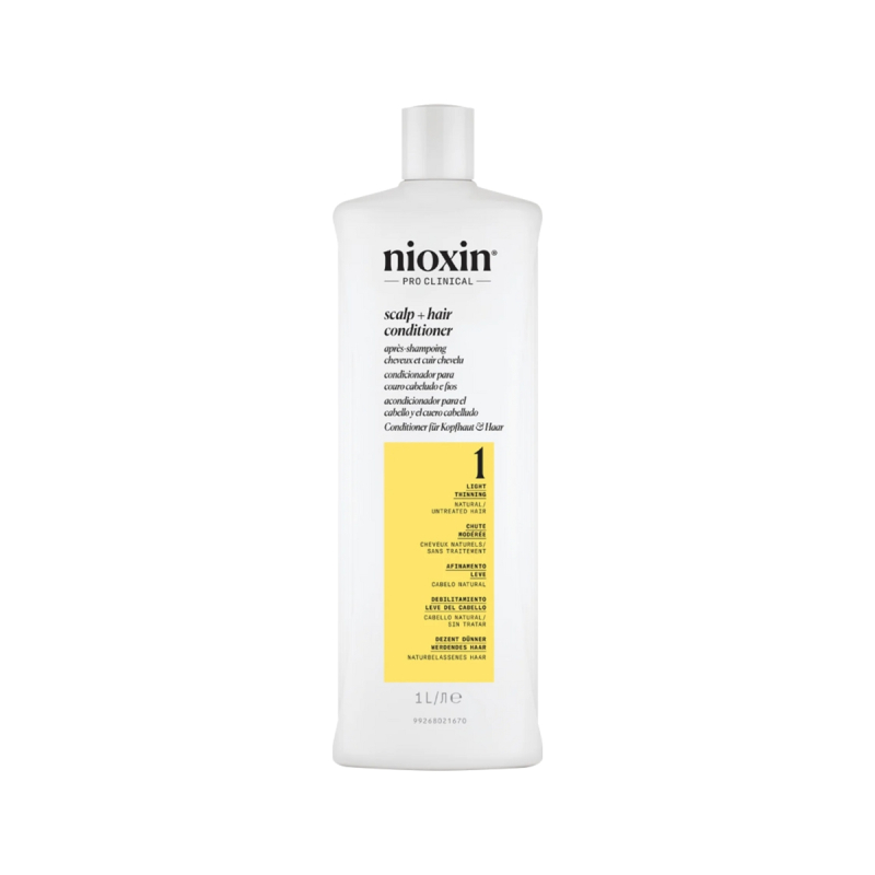 Nioxin System 1 - Condicionador Contra Afinamento Capilar 1000ml | M2Beauty