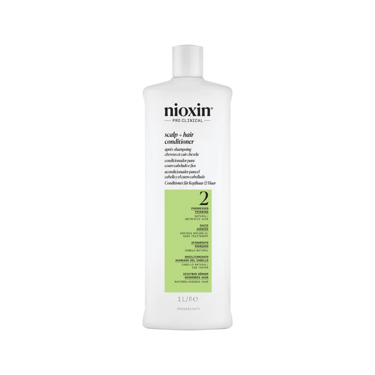 Nioxin System 2 - Condicionador Contra Afinamento Capilar 1000ml | M2Beauty