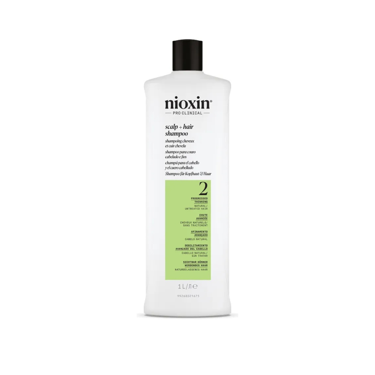 Nioxin System 2 - Shampoo Contra Afinamento Capilar 1000ml | M2Beauty