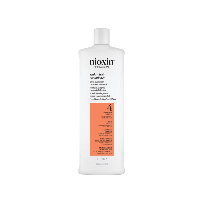 Nioxin System 4 - Condicionador Contra Afinamento Capilar 1000ml | M2Beauty