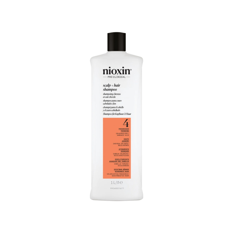 Nioxin System 4 - Shampoo Contra Afinamento Capilar 1000ml | M2Beauty