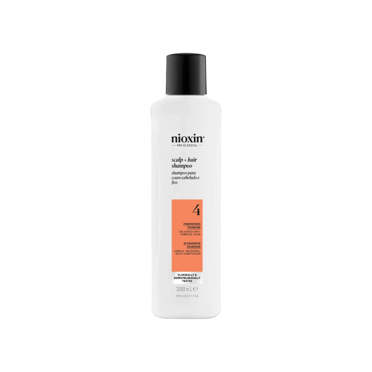 Nioxin System 4 - Shampoo Contra Afinamento Capilar 300ml | M2Beauty