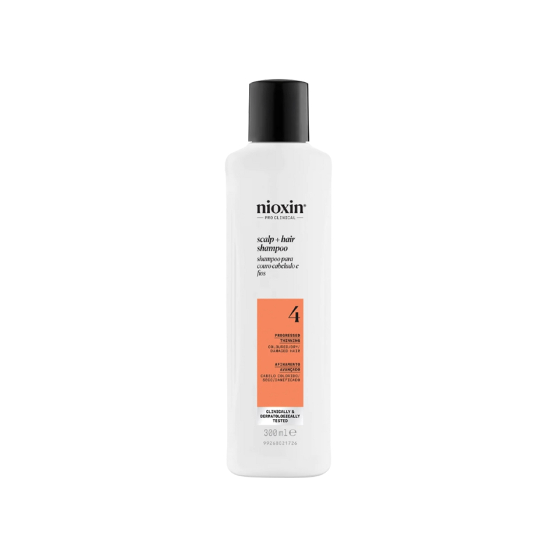 Nioxin System 4 - Shampoo Contra Afinamento Capilar 300ml | M2Beauty