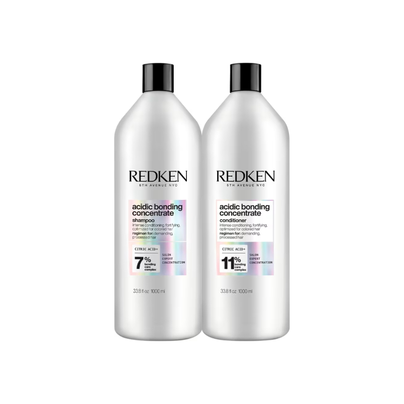 Redken Acidic Bonding Concentrate Kit - Shampoo + Condicionador 1L | M2Beauty