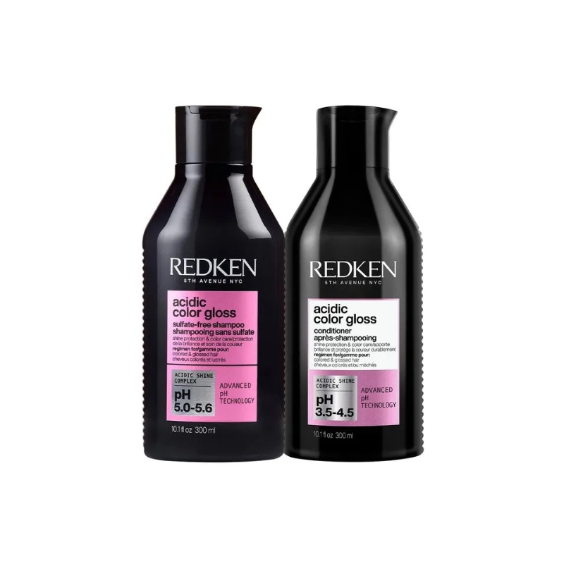 Redken Acidic Color Gloss Kit - Shampoo + Condicionador 300ml | M2Beauty