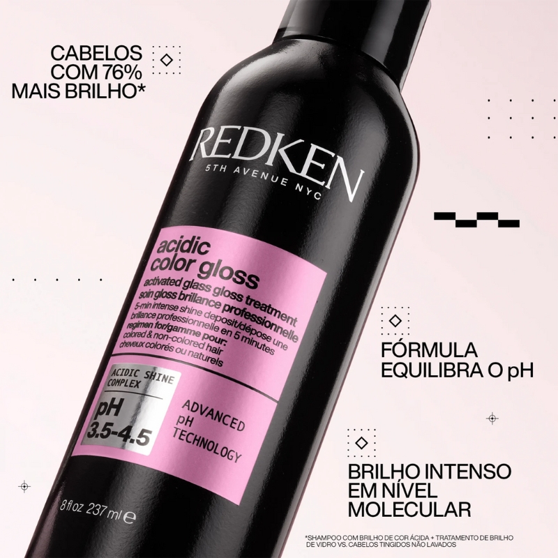 Redken Acidic Color Gloss - Tratamento Capilar 237ml | M2Beauty