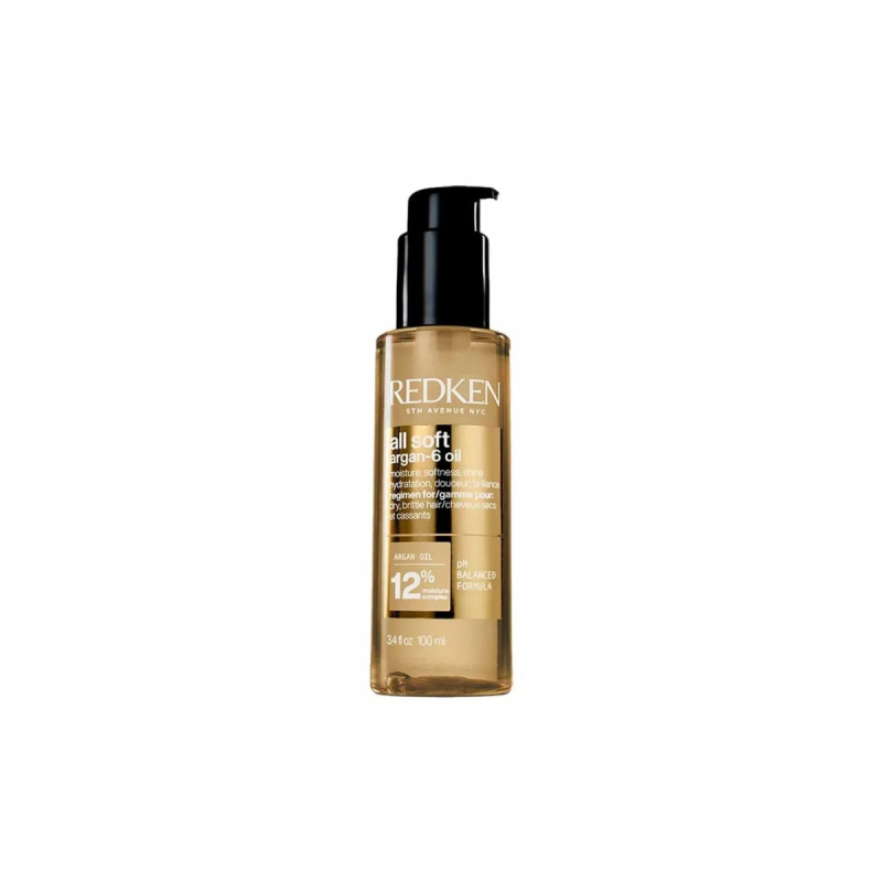 Redken All Soft Argan-6 - Óleo Capilar 100ml | M2Beauty
