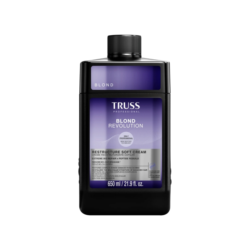 Truss Blond Revolution Restructure Soft Cream - Máscara Capilar 650ml | M2Beauty