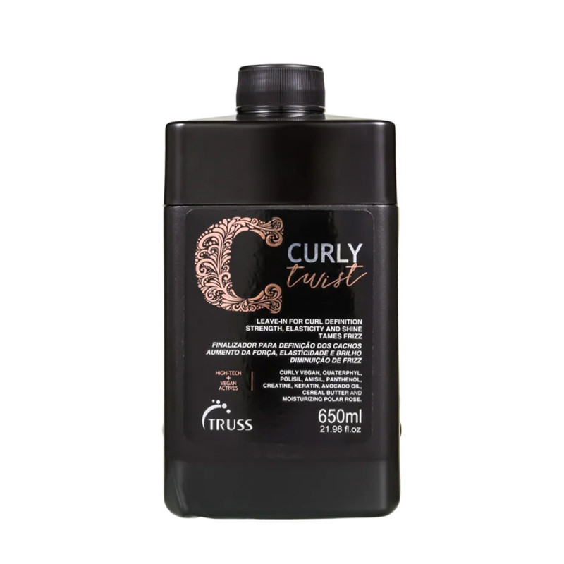 Truss Curly Twist - Leave-In Vegano Para Cachos 650ml | M2Beauty