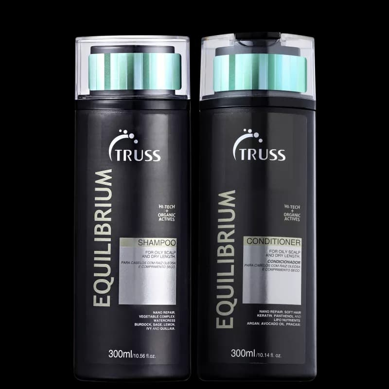 Truss Equilibrium Kit - Shampoo 300ml + Condicionador 300ml | M2Beauty