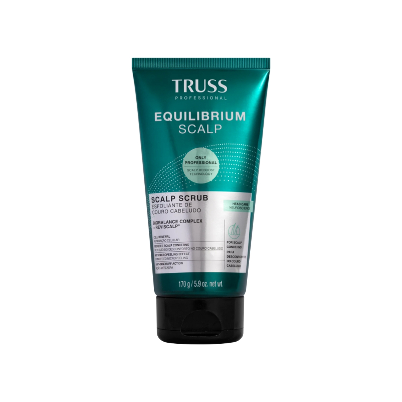 Truss Equilibrium Scalp - Esfoliante de Couro Cabeludo 170g | M2Beauty