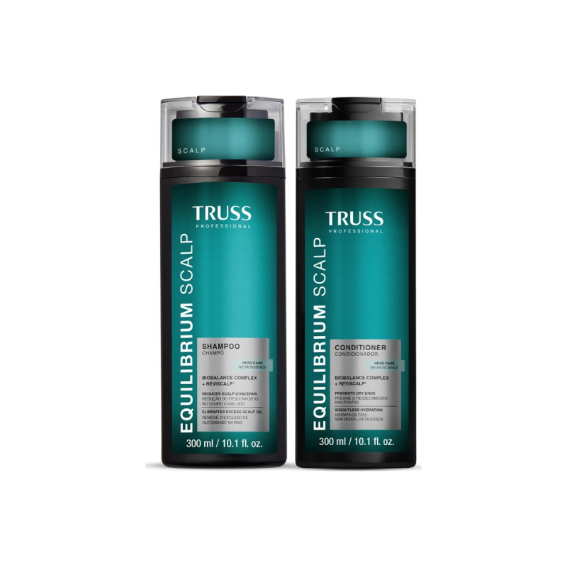 Truss Equilibrium Scalp Kit - Shampoo e Condicionador 300ml | M2Beauty