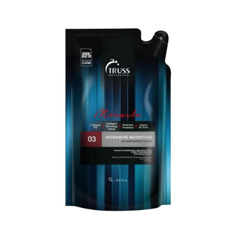 Truss Miracle Intensive Nutrition - Máscara Capilar Refil 1L | M2Beauty