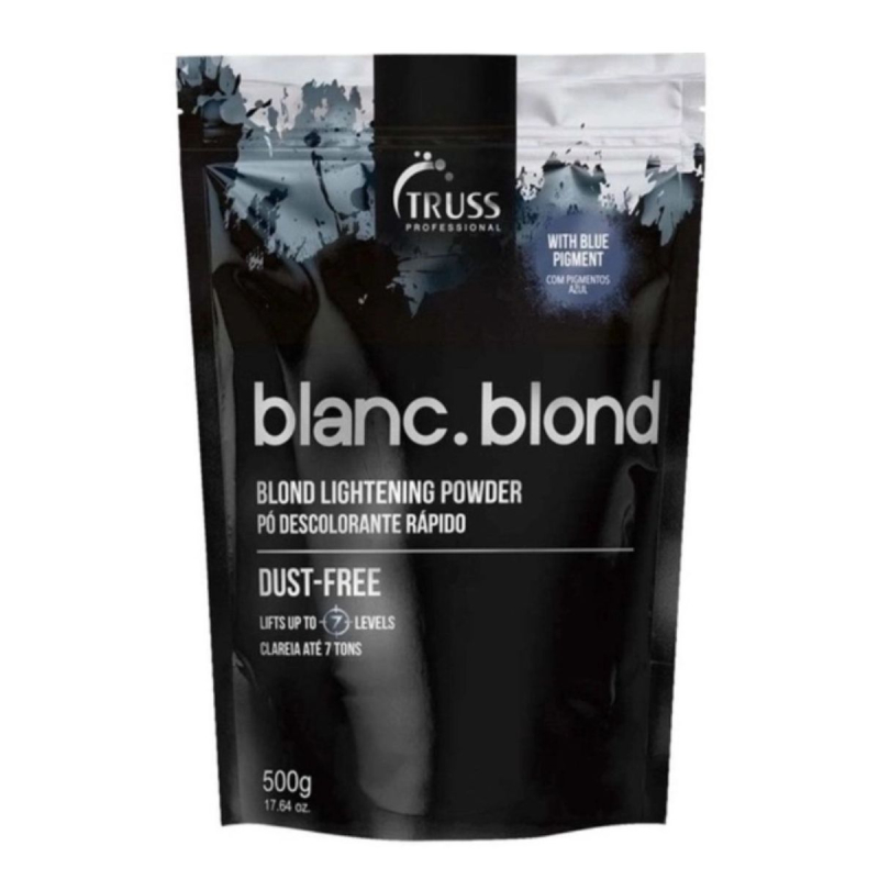 Truss Pó Descolorante Blanc Blond 7 Tons Rápido - 500g | M2Beauty