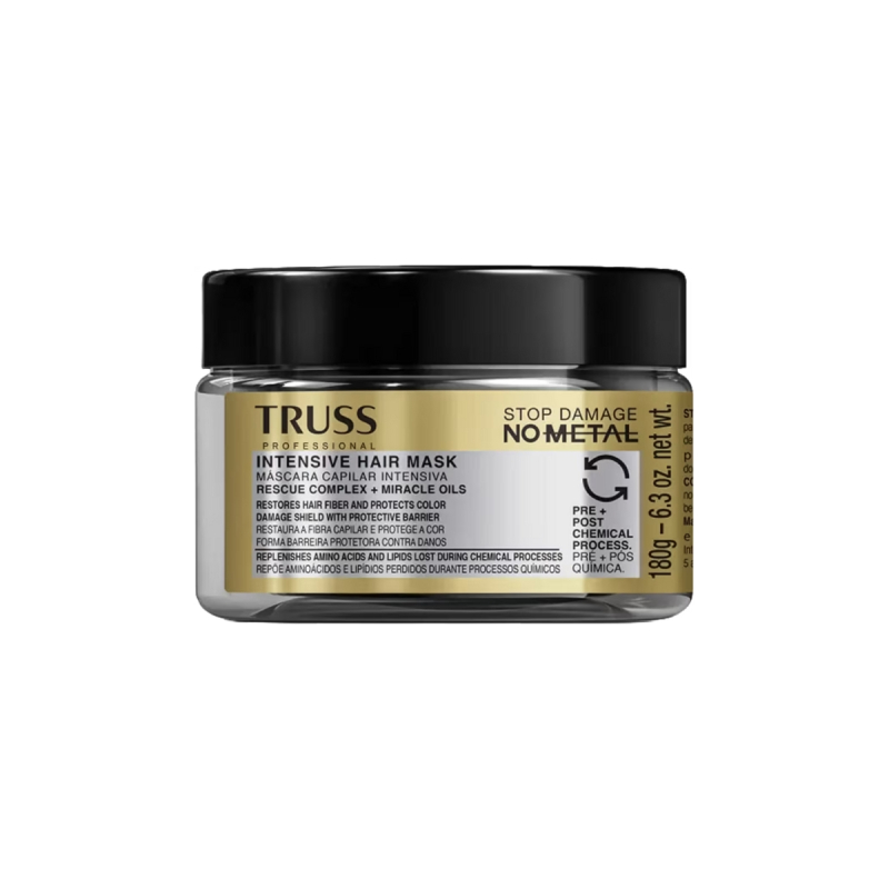 Truss Stop Damage No Metal - Máscara Capilar 180g | M2Beauty