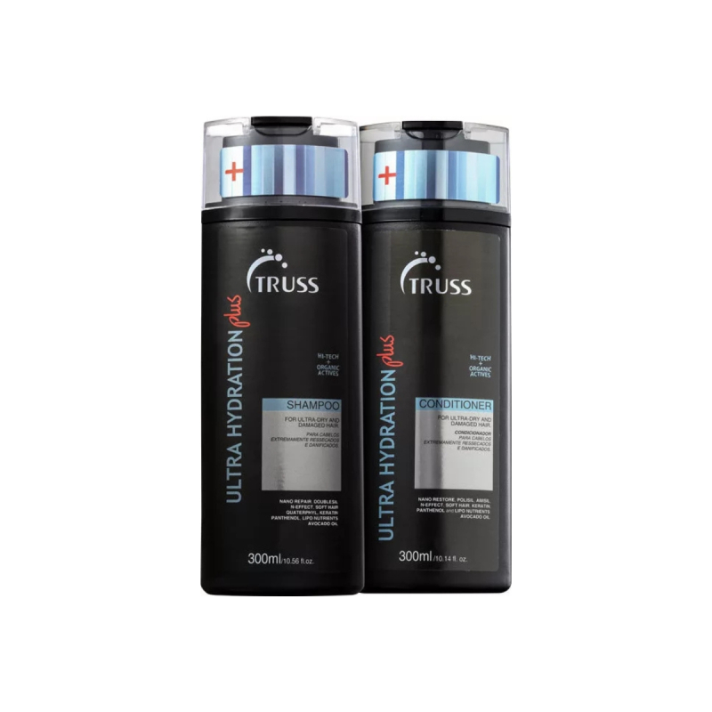 Truss Ultra Hydration Plus Kit - Shampoo 300ml + Condicionador 300ml | M2Beauty