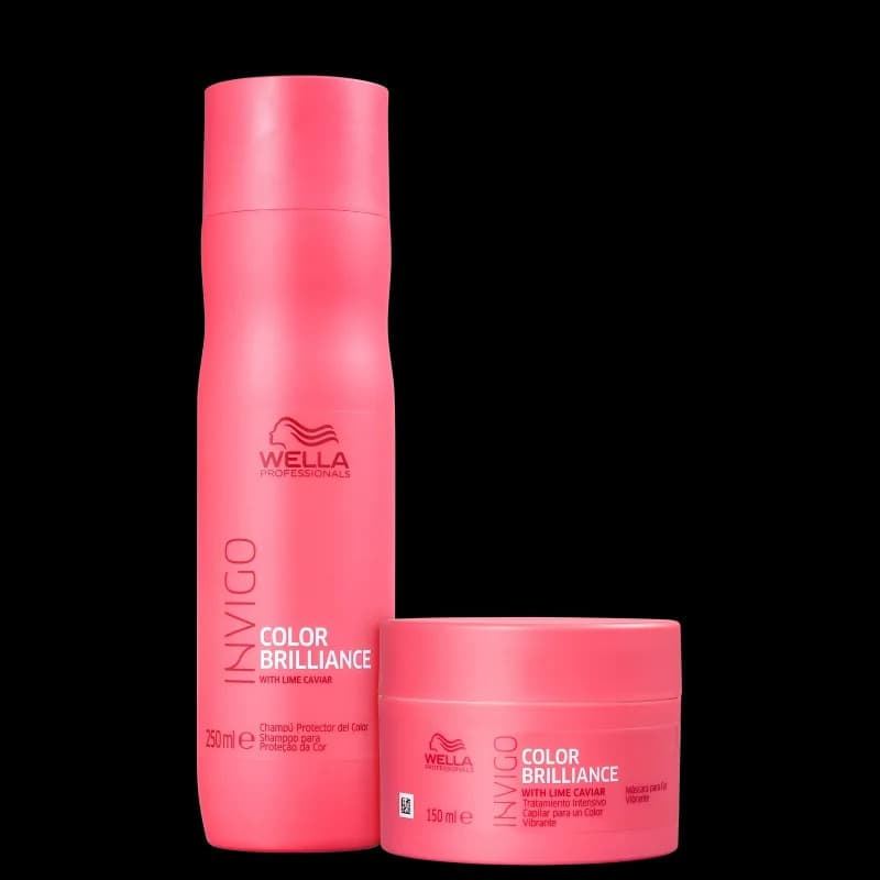 Wella Invigo Color Brilliance KIt - Shampoo 250ml + Máscara 150ml | M2Beauty