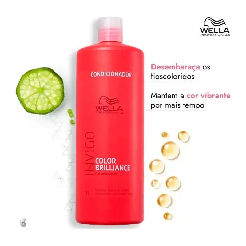 Wella Professionals Invigo Color Brilliance - Condicionador 1000ml | M2Beauty
