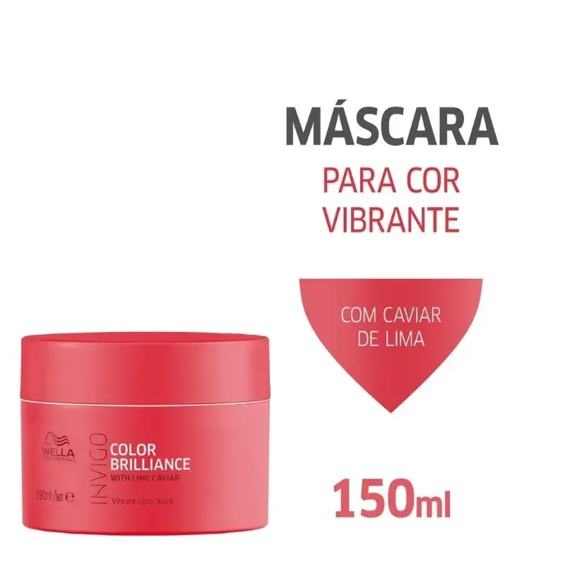 Wella Professionals Invigo Color Brilliance - Máscara Capilar 150ml | M2Beauty